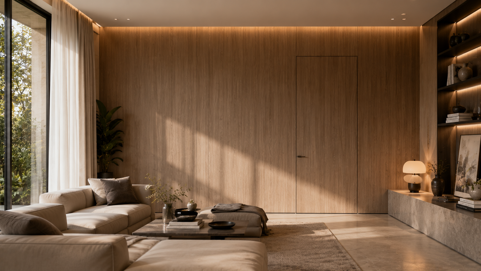 Hidden Doors in Abu Dhabi - door design variety 21